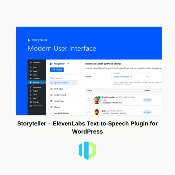 Storyteller – ElevenLabs Text-to-Speech Plugin for WordPress