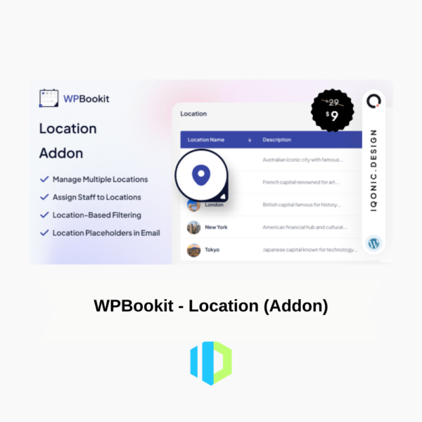 WPBookit - Location (Addon)